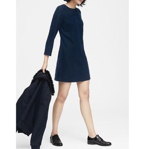 Banana Republic NWT Velvet Shift Dress Sz 10P v273